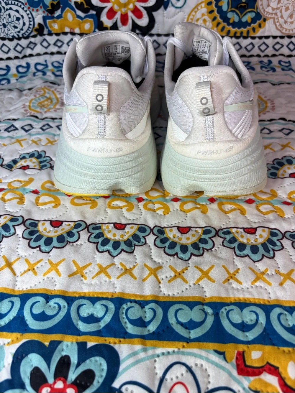 Saucony Women's White Athletic Running Shoes with Pink Accents